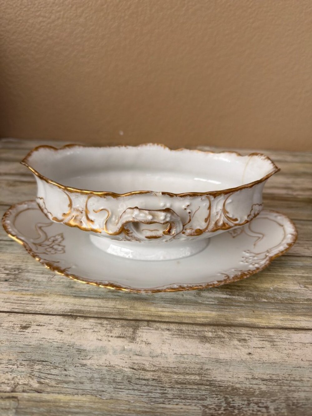 Set of 13 Antique Haviland Limoges France Plates Bowls Gravy Boat Schleiger 133 - Picture 6 of 16